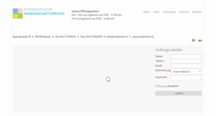 Desktop Screenshot of medintern.it